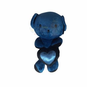 عروسک خرس سرمه ای قلب به دست مارک شوک